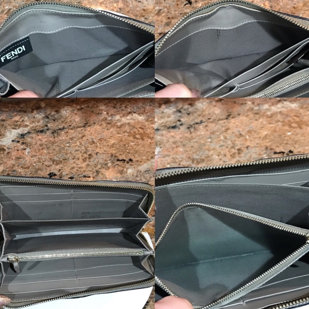 Fendi Wallet with Gold Accents - Picture 4 of 4